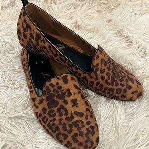 Leopard print mules, great condition! -Seven 7